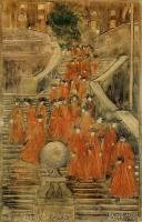 Prendergast, Maurice Brazil - The Spanish Steps